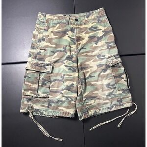 VTG State Property Baggy Y2K Camo Cargo Shorts Mens 34